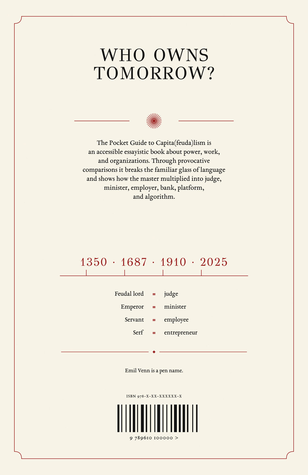 Back cover
