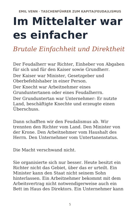 Seite 5 — Taschenführer zum Kapita(feuda)lismus